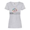 Women's valueweight v-neck T Thumbnail